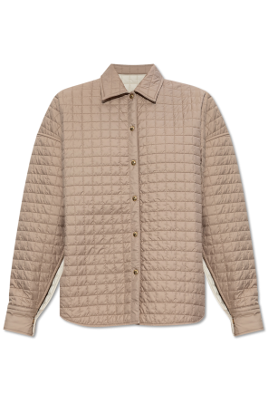 Burberry - Boys Beige Cotton Microcheck Shirt | Childrensalon